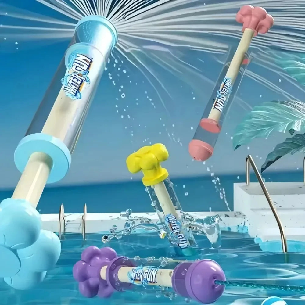 Romantic Pull-Back Water Gun Fireworks Spray Water Outdoor Splash Games Interactive Water Spray Toys