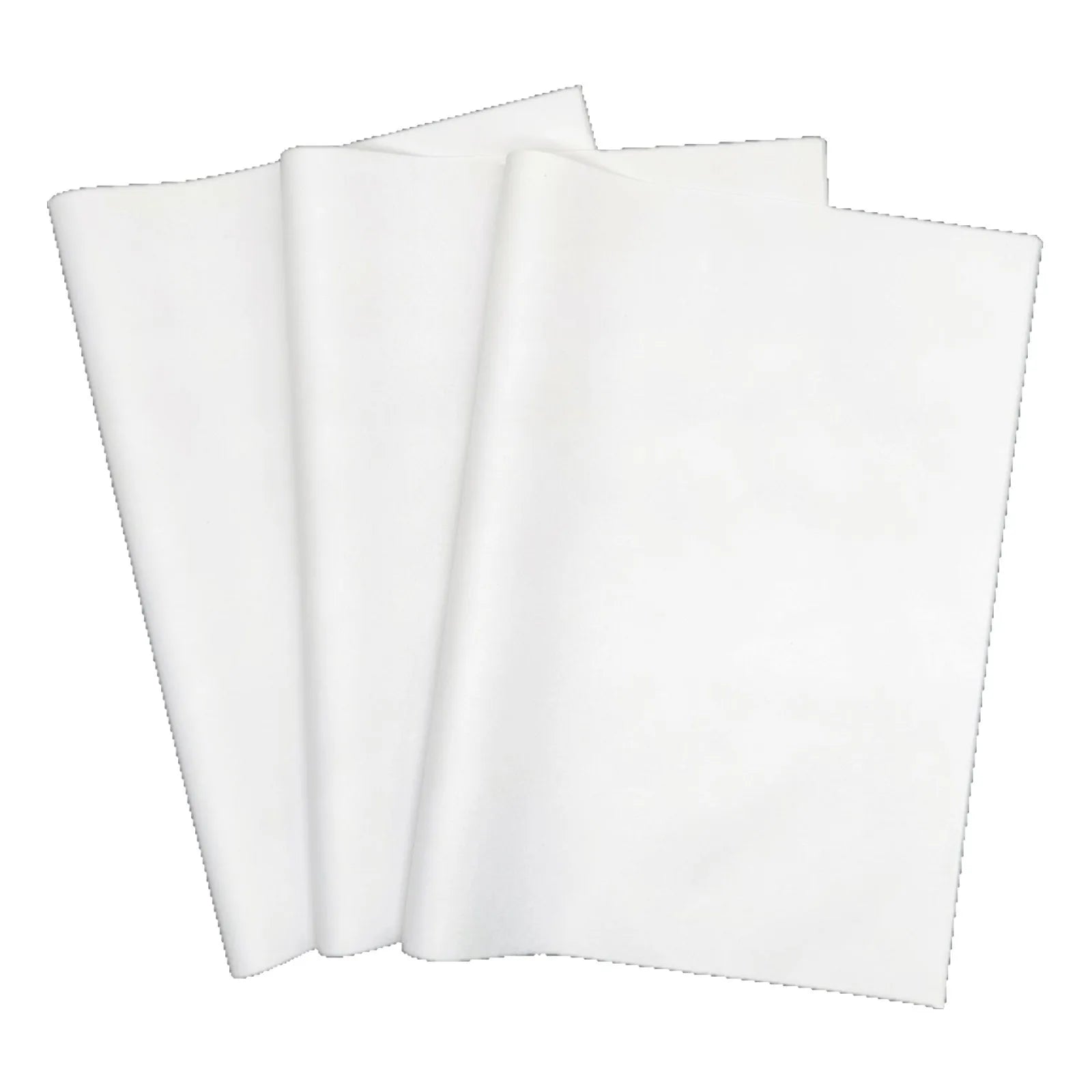 30-Piece White Tissue Paper Gift Wrap | Party & Valentine's Day Wrapping Sheets additional angle