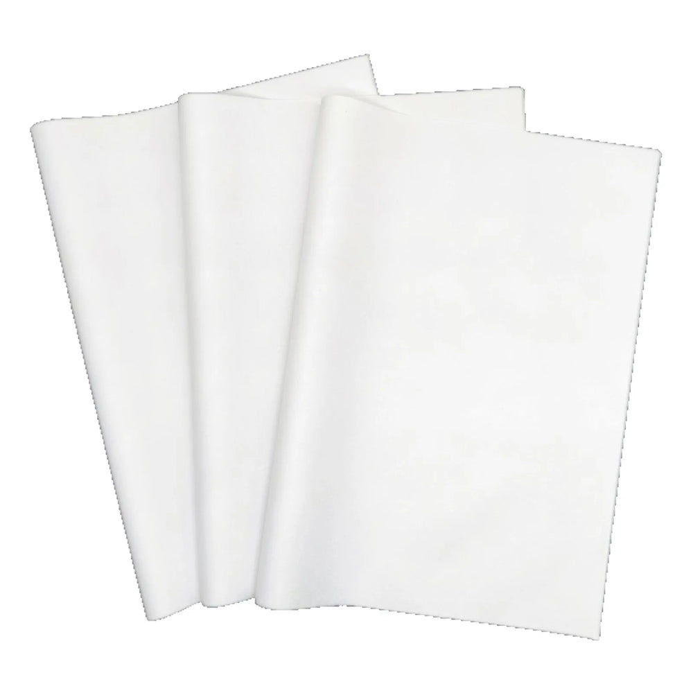 30-Piece White Tissue Paper Gift Wrap | Party & Valentine's Day Wrapping Sheets additional angle