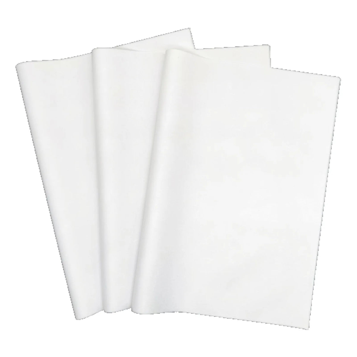 30-Piece White Tissue Paper Gift Wrap | Party & Valentine's Day Wrapping Sheets additional angle