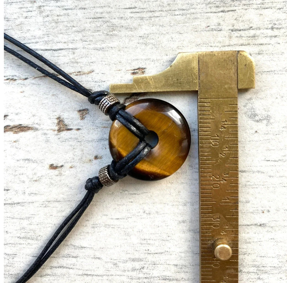 Amethyst Choker, Black Adjustable Necklace on Cotton Cord, Gemstone Gift for A Gothic lifestyle view