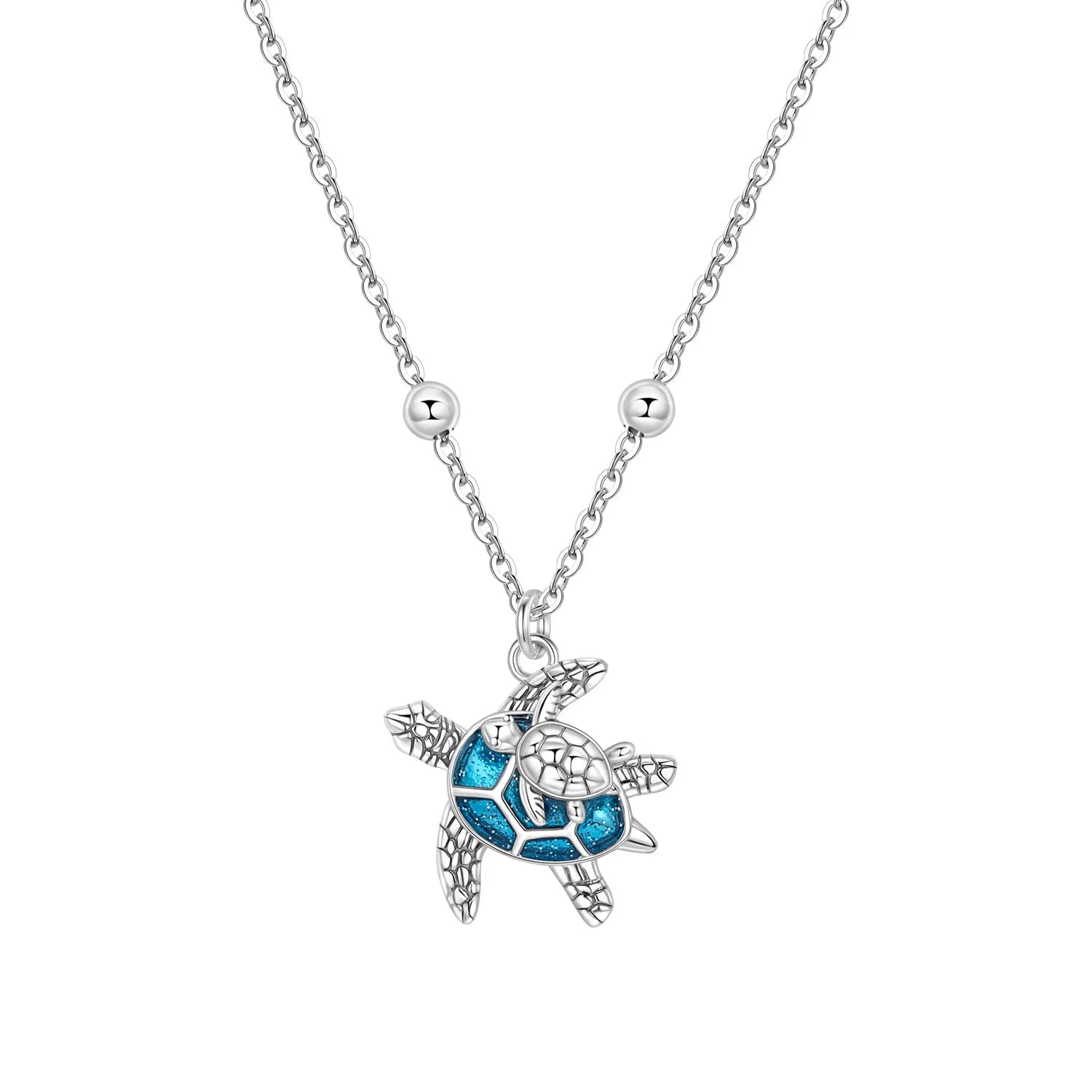 Romantic Pink Crown Heart Pendant Necklace Genuine 925 Sterling Silver Elegant Fine J lifestyle view