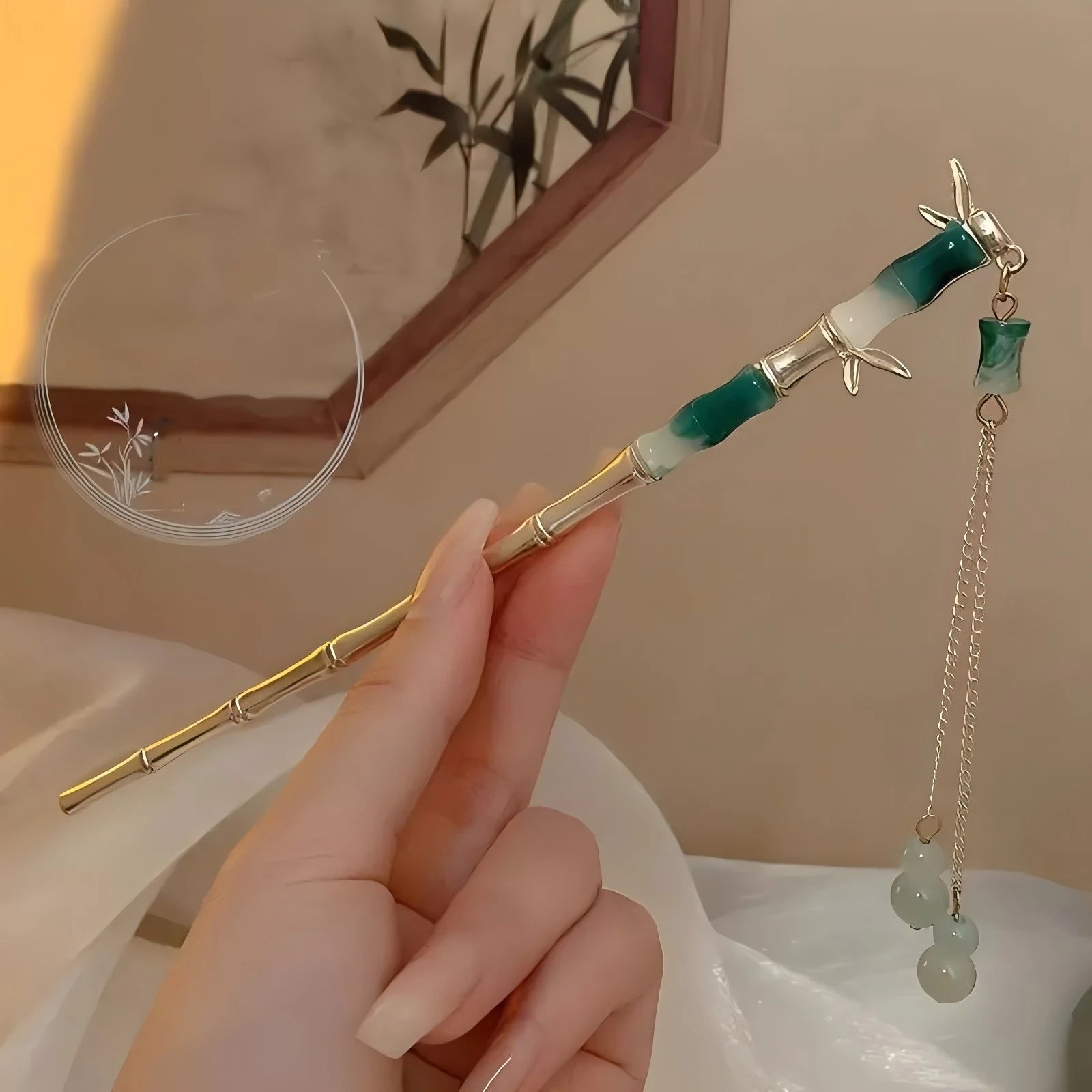 Chinese Style Tassel Hair Clip