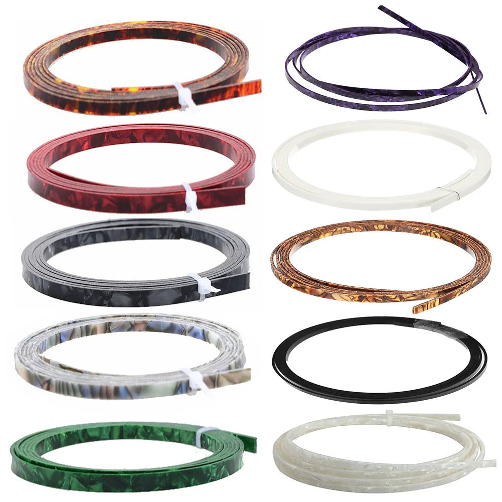 Guitar Binding Purfling Strips ABS Guitar Parts Accessories For Luthier Supplies Guit lifestyle view