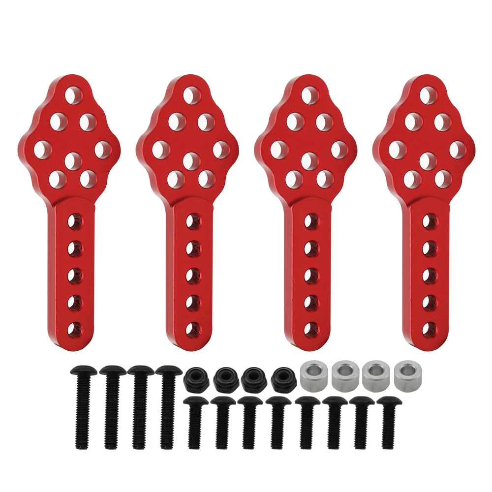 Aluminium Metal Shock Absorber Mount Adjust Height Angle Stand for 1/10 RC Crawler Axial detail view