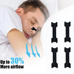 50pcs Black Breathe Right Nasal Strips | Breathable, Comfortable and Reusable for Res alternate view