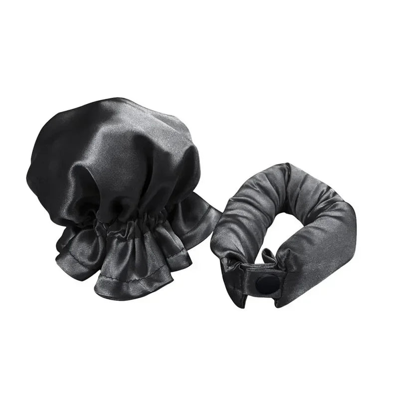 New Heatless Curling Rod Silk Curls No Heat Hair Curler Soft Hair Rollers Sleeping Hea close-up view