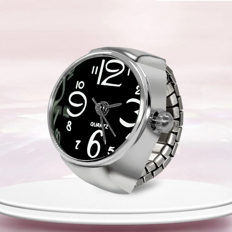 Roman Numeral Punk Gothic Finger Clock Jewelry