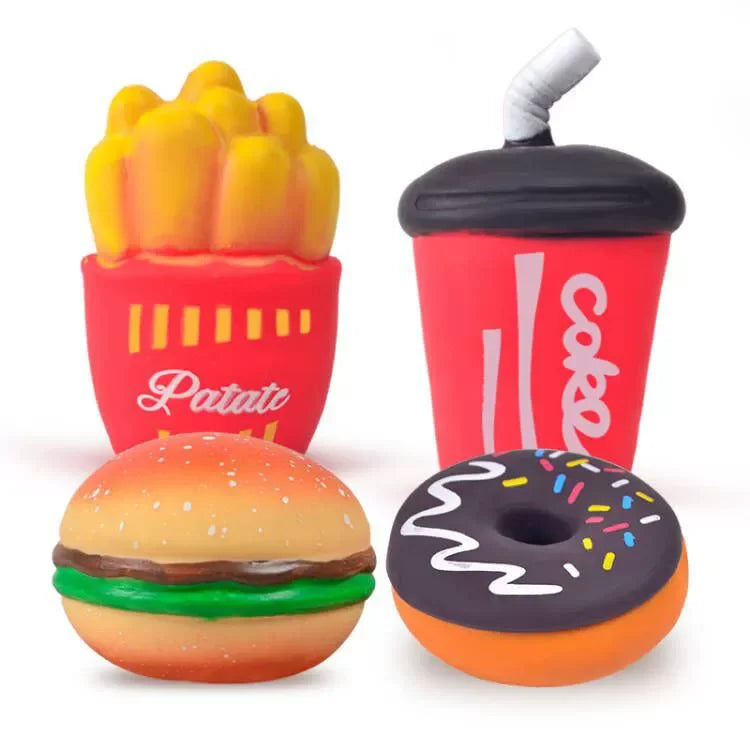 TPR Stress Relief Toys Release Decompression Squeezing Simulation Coke French fries H lifestyle view
