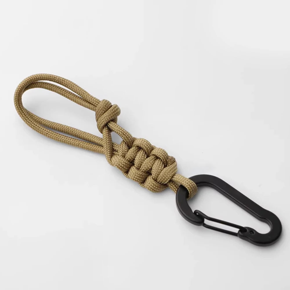 Outdoor Multifunctional Water Bottle Buckle, Kettle Buckle, Umbrella Rope Buckle, Hat close-up view