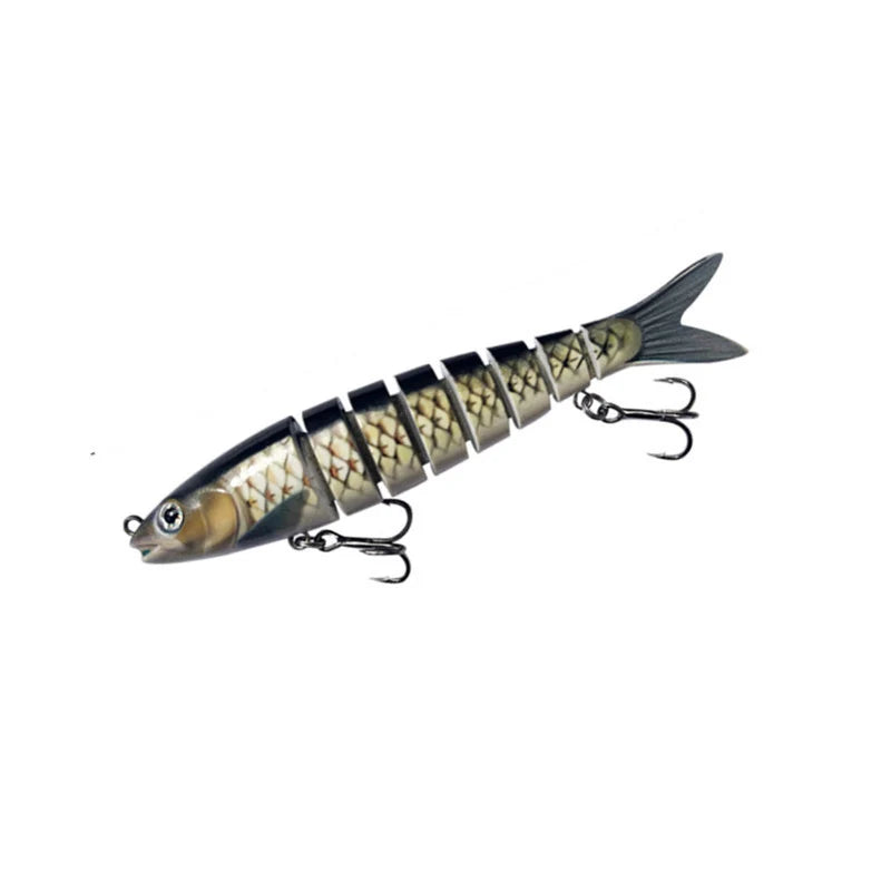 Fishing Lure Multi-Joint Fish Fishing Kit Slow Sinking Realistic Hard Lure Swimbait Fr close-up view