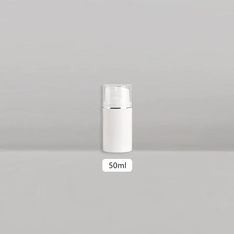 30-150ml Vacuum Pump Bottles Empty Refillable Makeup Cosmetics For Cream Gel Moisturiz close-up view