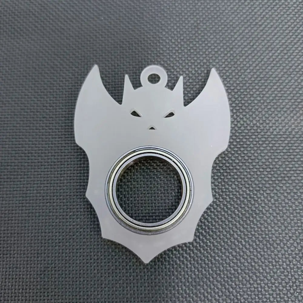 Fidget Spinner Keychain | Glow in the Dark Stress Relief Toy detail view