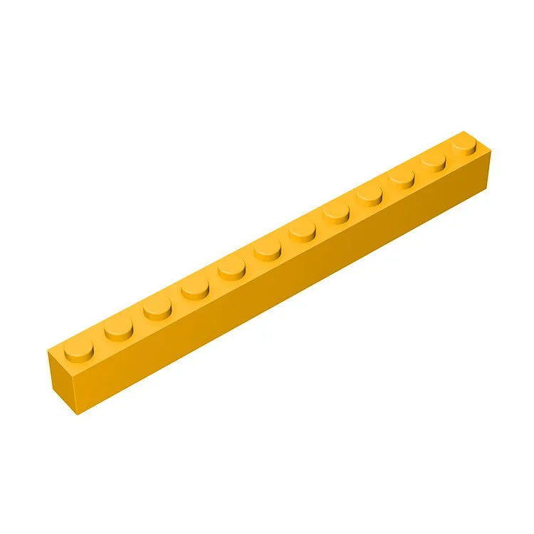 Gobricks GDS-538 Brick 1 x 12 | Compatible Building Block Pieces for DIY Construction detail view