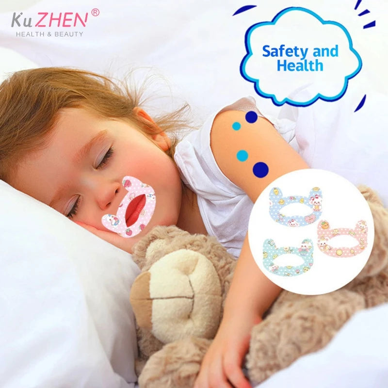 30 Anti-Snoring Stickers for Better Sleep | Mouth Breathing Correction Patches detail view