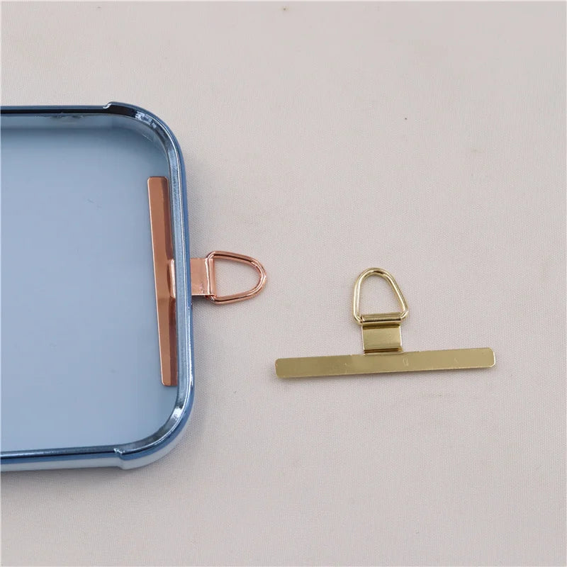 Universal Mobile Phone Lanyard Strap Gasket Anti-lost Nylon Detachable Cellphone Hang lifestyle view