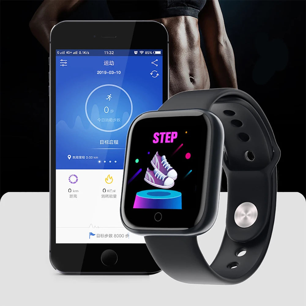 Multifunctional Smart Watch Men Women Bluetooth Connected Phone Music Fitness Sports lifestyle view