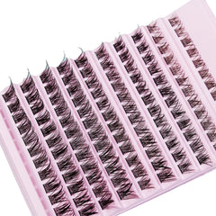 120 Pcs Cluster Lashes 8-16mm | Wispy Individual DIY Eyelash Extensions detail view