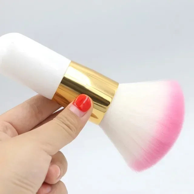 Large Size Powder Foundation Brush | Professional Makeup Brush for Blush, Bronzer, additional angle