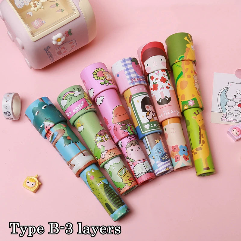 Scalable Rotation Magic Kaleidoscope Classic Animals Kaleidoscopes Clear View Retro T alternate view