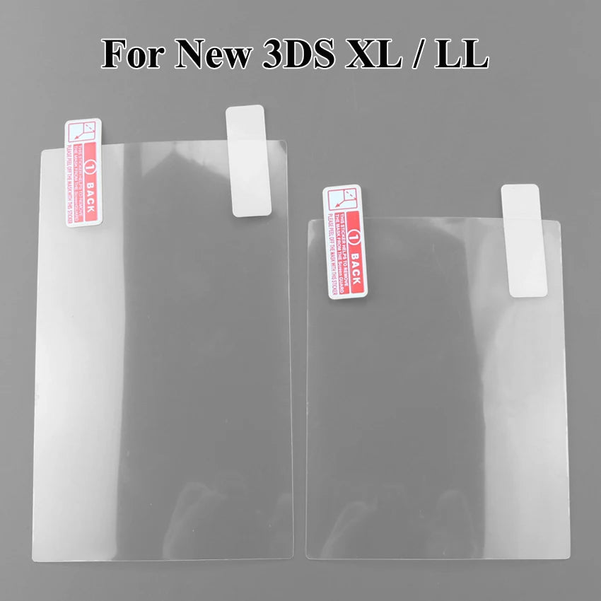1PCS Top Bottom HD Clear Protective Film For NS NDSL for 2DS New 3DS XL LCD Screen Protector