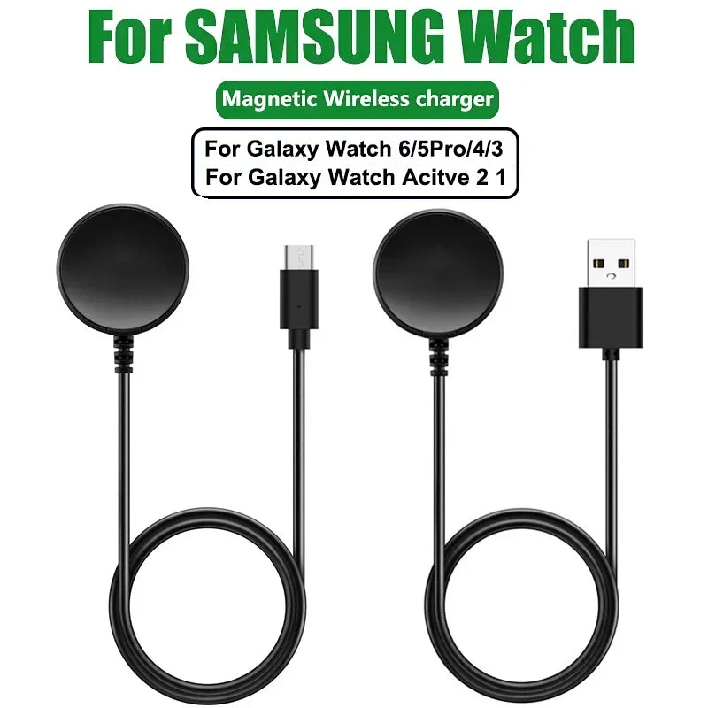 Portable Magnetic Wireless Charger Dock for Samsung Galaxy Watch – USB Charging Stand - Onlytenbucks.com