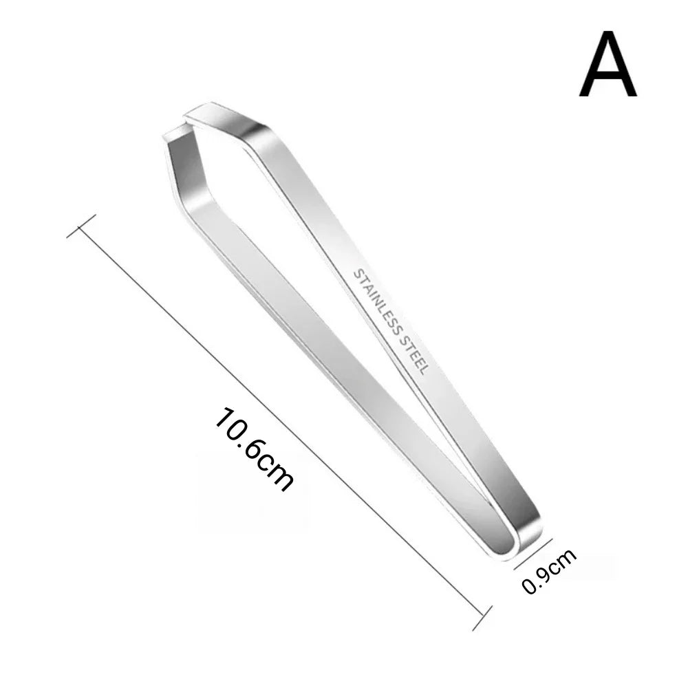 1pcs Stainless Steel Fish Bone Tweezers Seafood Tools Pincer Clip Puller Remover Tongs Fish Bone Plucking Clamp Kitchen Gadgets