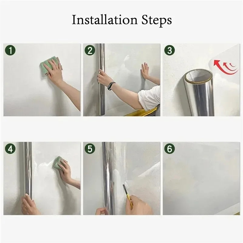 Transparent Wall Protection Film | Scratch-Resistant Anti-Dirty Electrostatic Wall St lifestyle view