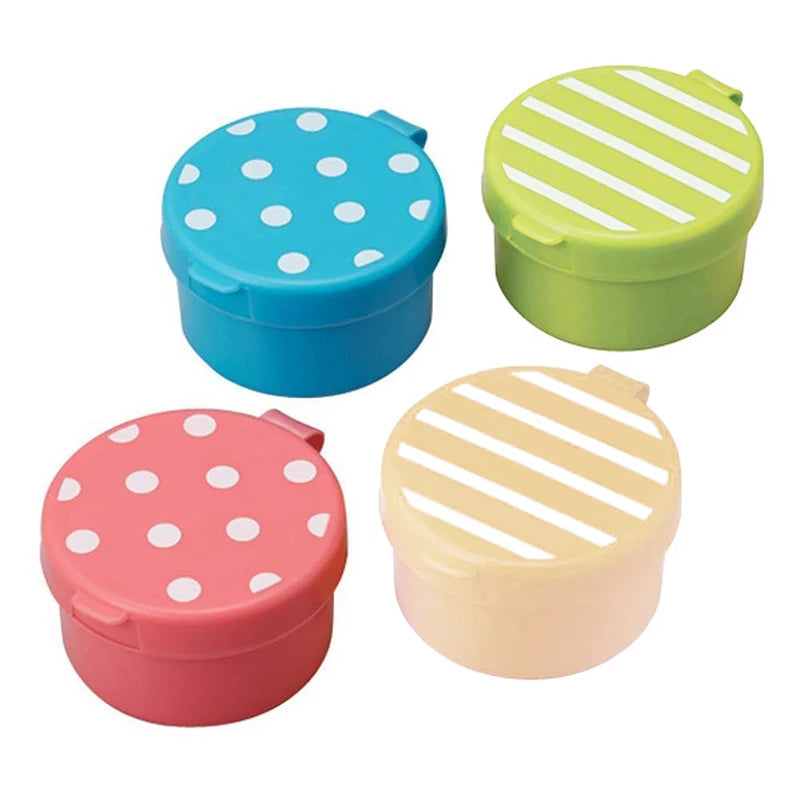 1-6Pcs Mini Seasoning Sauce Bottle Portable Tomato Ketchup Bottle Salad Dressing Conta close-up view