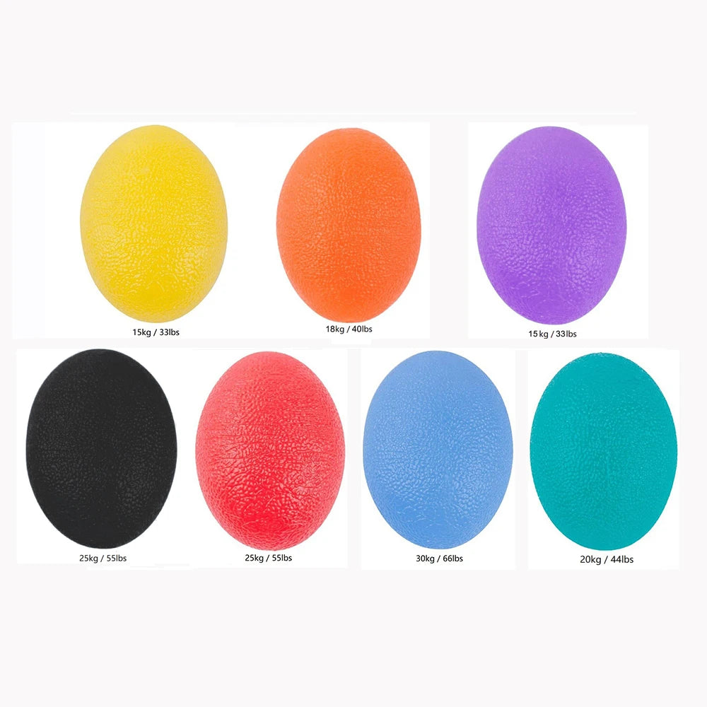 Silicone Hand Grip Ball | Finger Strength Trainer for Home Gym and Stress Relief additional angle