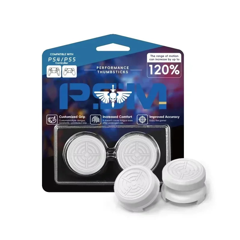 DATA FROG High-Rise Thumb Stick Grips | FPS Performance Extenders for PS4 PS5 and 8Bi lifestyle view