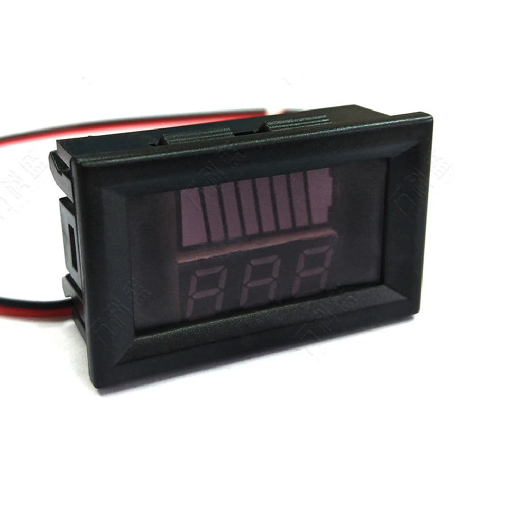 0.56'' LCD Digital Voltmeter 12V-72V Battery Capacity Indicator detail view