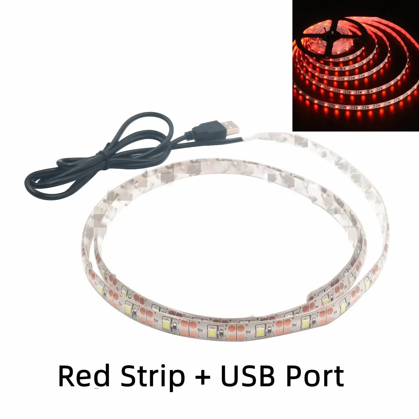 5V USB LED Strip Lights | Flexible Home TV Background Lighting lifestyle view