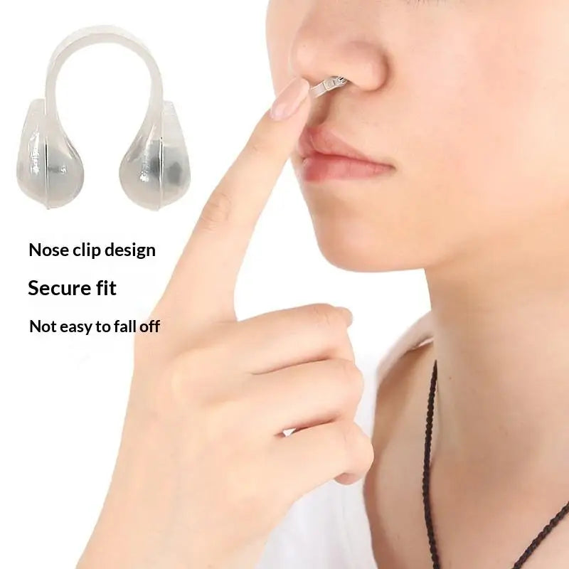 Silicone Nasal Dilator Stop Snoring | Nasal Clip for Better Sleep close-up view