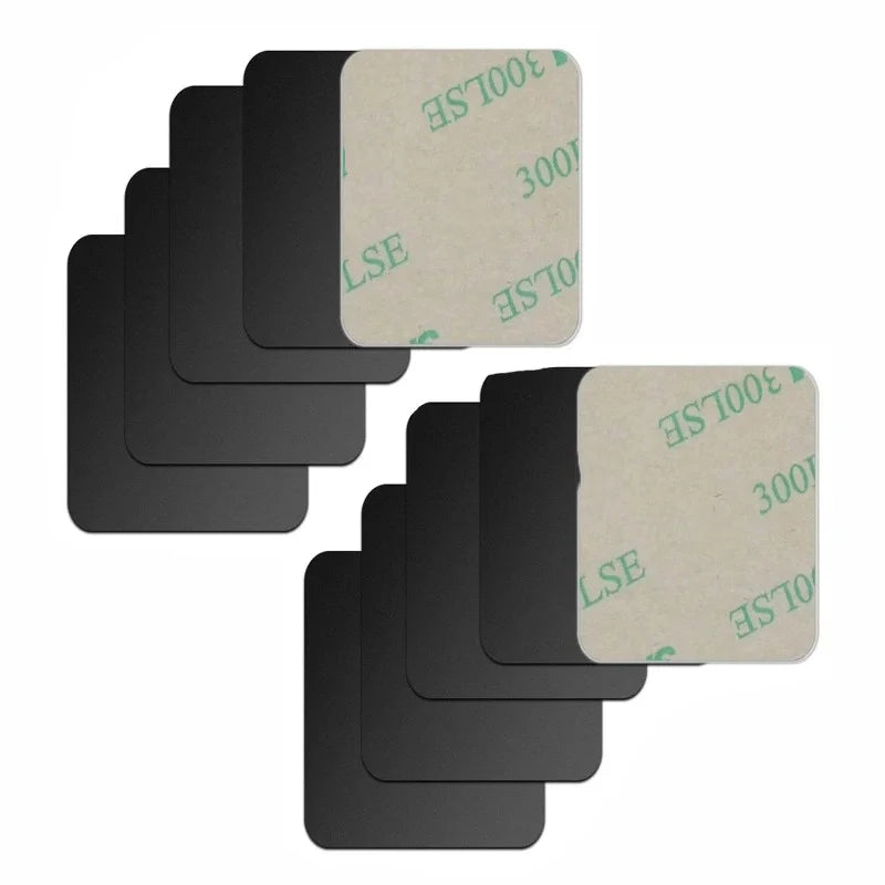 Magnetic Metal Plate For Car Phone Holder Universal Iron Sheet Disk Sticker Mount M additional angle