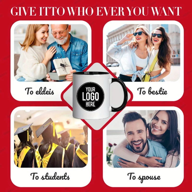 Customizable Photo Mug | Personalized Gift for Valentine's Day lifestyle view