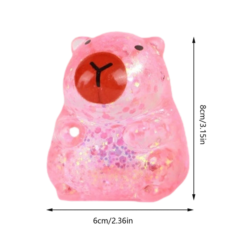 Maltose Cube Stress Squeeze Toy | Slow Rebound Polar Light Colorful TPR Block lifestyle view