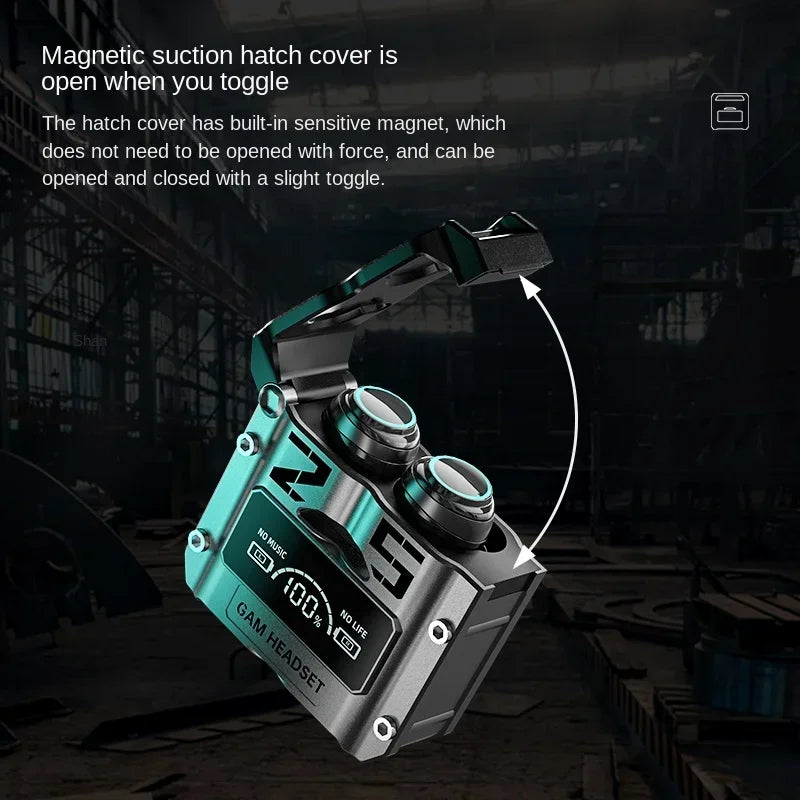 2026 New M25 TWS Wireless Earbuds | Bluetooth 5.3 Sports Headphones with LED Display detail view