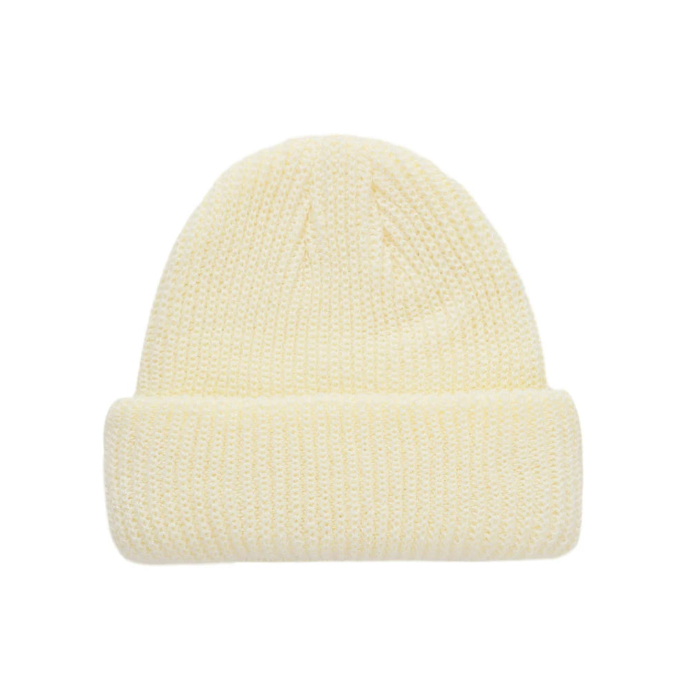 Baby Knitted Turban Hat for Boys Girls | Solid Color Winter Beanie additional angle
