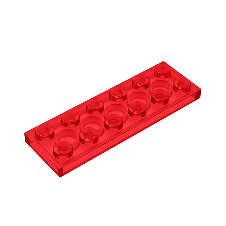 Platte 2 x 6 Baustein | Kompatibler Baustein für DIY-Kreationen