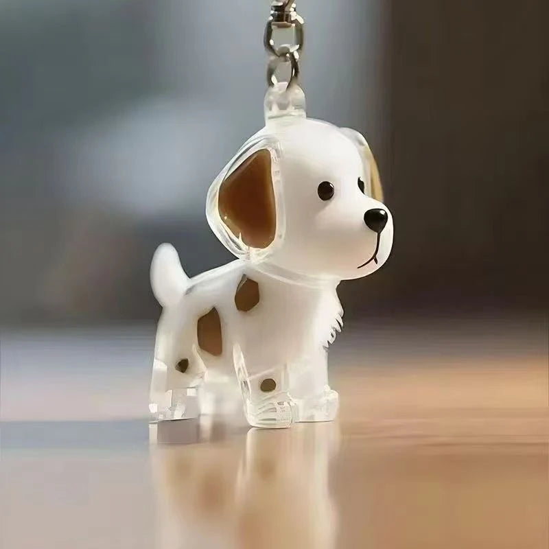 NEW Clear Puppy Hair Memorial Keepsake Capsule Pet's Dog Fur Container DIY Pendant Ke lifestyle view