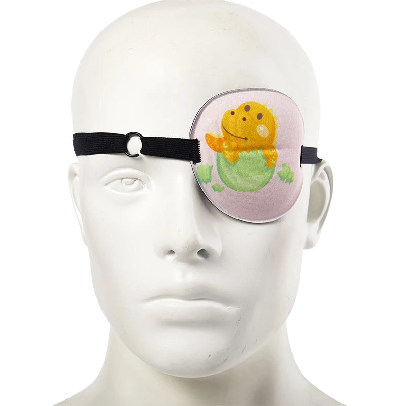 Amblyopia Training Eye Patch for Kids and Adults | Comfortable Washable Eyeshade additional angle