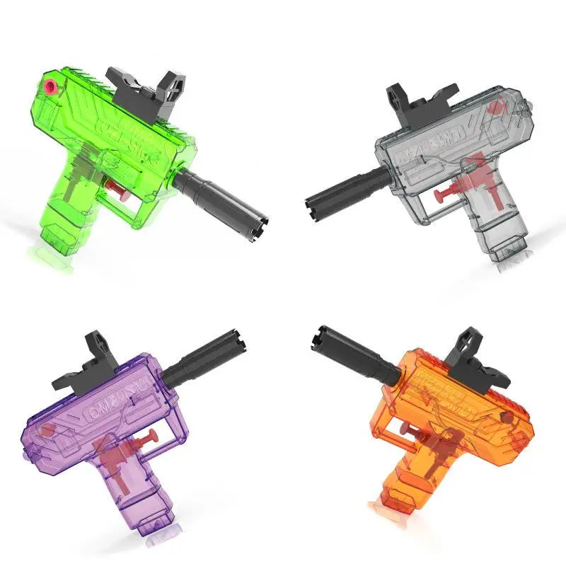 1Pcs Non Electric UZI Water Pistol | High Pressure Full Automatic Summer Beach Toy fo alternate view