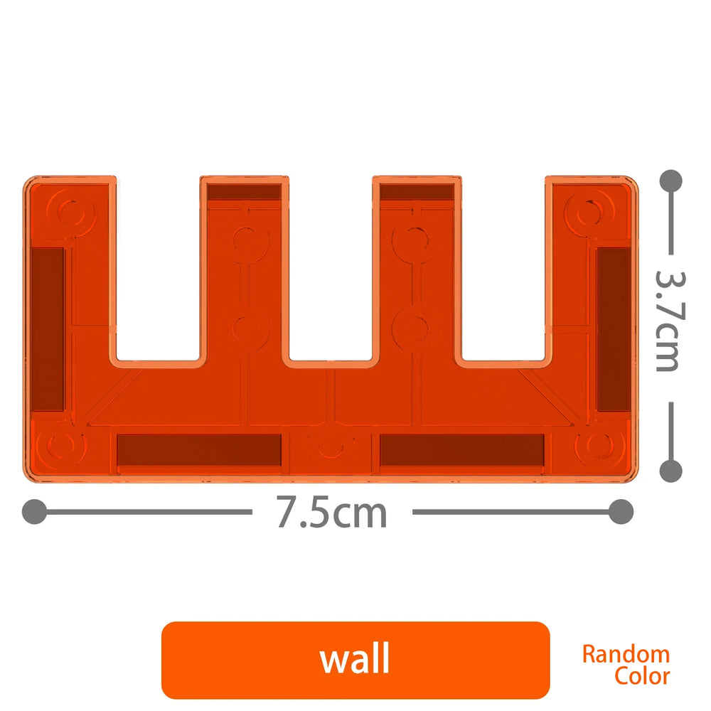 Magnetic Building Tiles Set | Educational Construction Toy for Kids close-up view