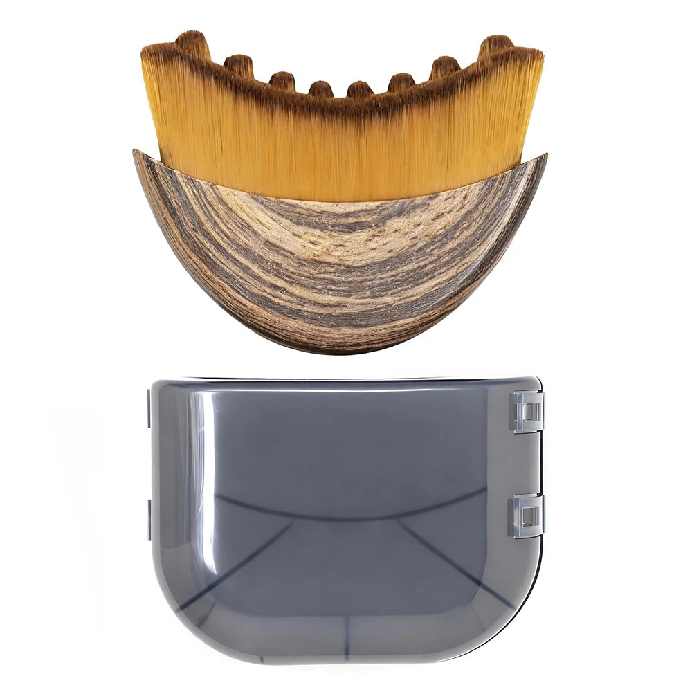 1 PCS Lymphatic Contour Face Brush with Storage Box Lymphatic Drainage Brush for Face alternate view