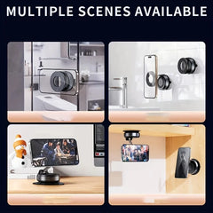 Foldable Magnetic Car Phone Holder N52 Magnet ABS 360° Rotatable detail view