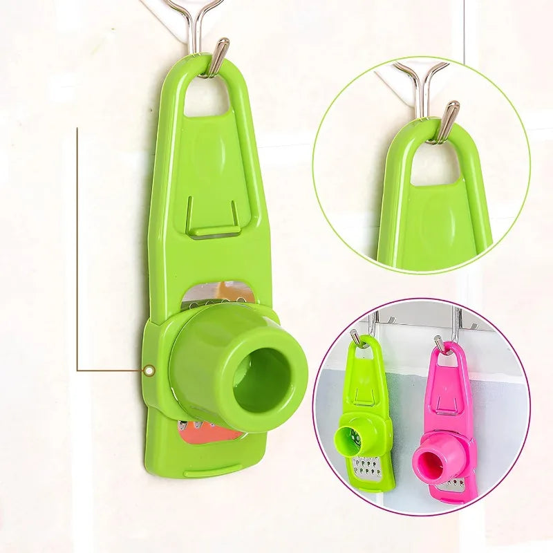 Hand-pressed Garlic Chopper Manual Garlic Chopping Mash Tool Garlic Grinder lifestyle view