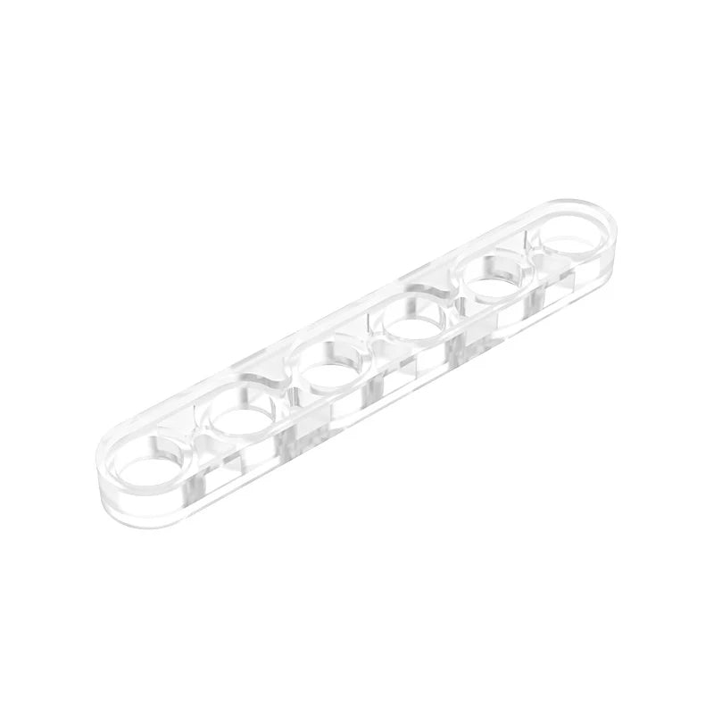 Gobricks GDS-694 Technical Liftarm Thin 1 x 6 | Compatible Building Block Piece close-up view