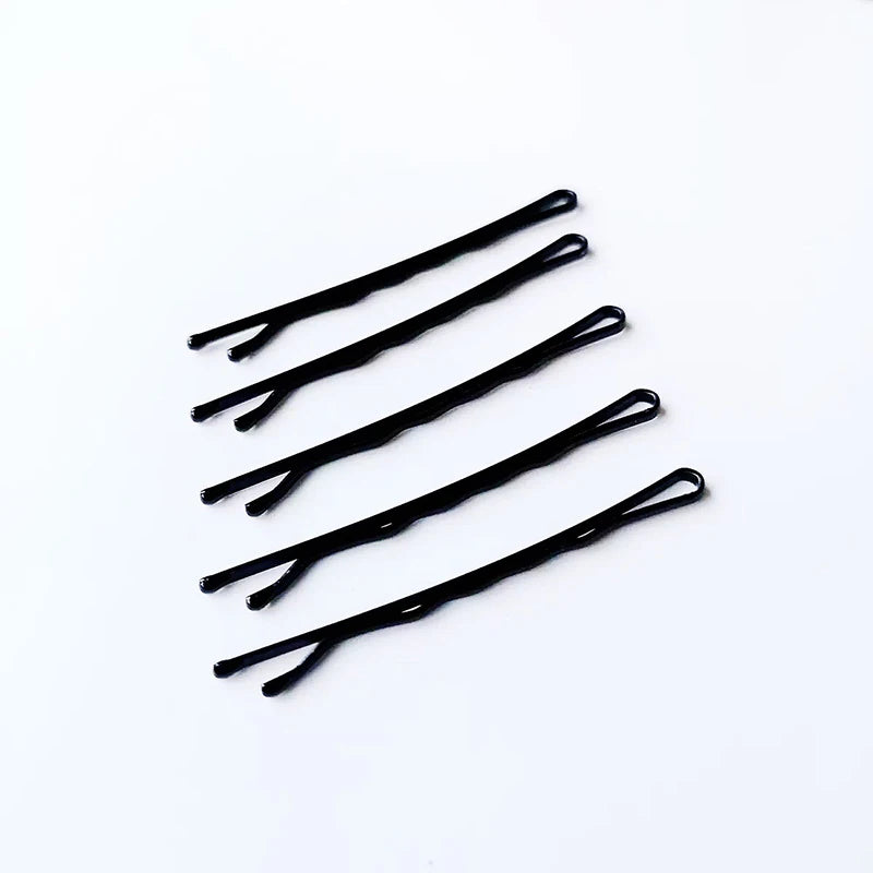 25 Pcs Hairstyle Hairpins Women Bobby Pins Styling Hair Accessories 5.5cm Hair Clip La close-up view