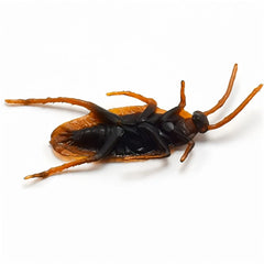 15/5pc Simulated Cockroaches Realistic Fake Cockroaches in Plastic Models Fun Props Fo close-up view
